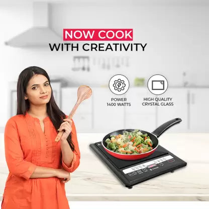 Singer Venus Induction Cooktop  (Black, Push Button) Singer Venus Induction Cooktop  (Black, Push Button)